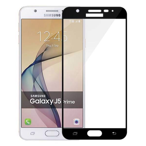 Tempered Full Glue Glass Screen Protector For Samsung Galaxy J5 Prime، محافظ صفحه نمایش تمپرد مدل فول چسب مناسب برای گوشی موبایل سامسونگ Galaxy J5 Prime