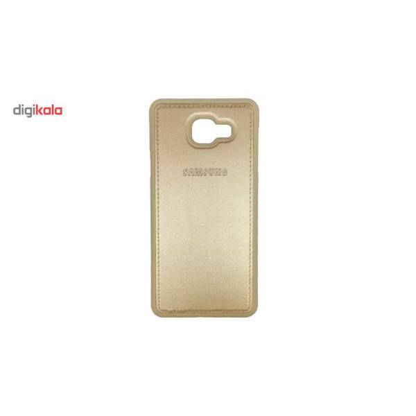 TPU Leather Design Cover For Samsung Galaxy A7 2016/A710، کاور ژله ای طرح چرم مدل مناسب برای گوشی موبایل سامسونگ Galaxy A7 2016/A710