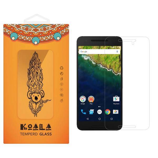 KOALA Tempered Glass Screen Protector For Huawei Nexus 6P، محافظ صفحه نمایش شیشه ای کوالا مدل Tempered مناسب برای گوشی موبایل هوآوی Nexus 6P