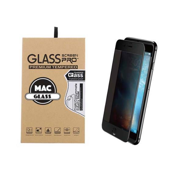 MacGlass 3D Privacy Tempered Glass Screen Protector For iPhone 7 and 8 Plus، محافظ صفحه نمایش شیشه ای مک گلس مدل 3D Privacy مناسب برای گوشی آیفون 7 و 8 پلاس