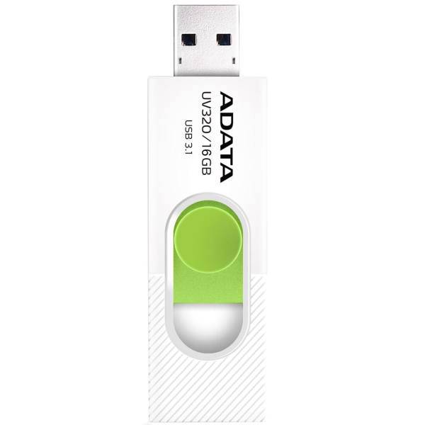 ADATA UV320 USB 3.1 Flash Memory - 16GB، فلش مموری USB 3.1 ای دیتا مدل UV320 ظرفیت 16 گیگابایت