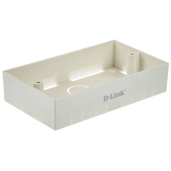 D-Link NBB-111 Back Box for Quad Face Plate، قاب پشتی دی-لینک مدل NBB-111 مناسب برای فیس پلیت چهار پورت