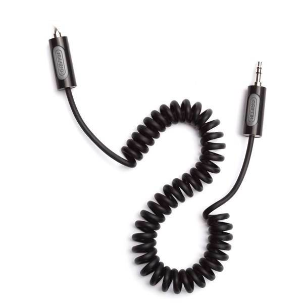 Griffin Coiled AUX Cable 1.8m، کابل AUX گریفین مدل Coiled طول 1.8 متر