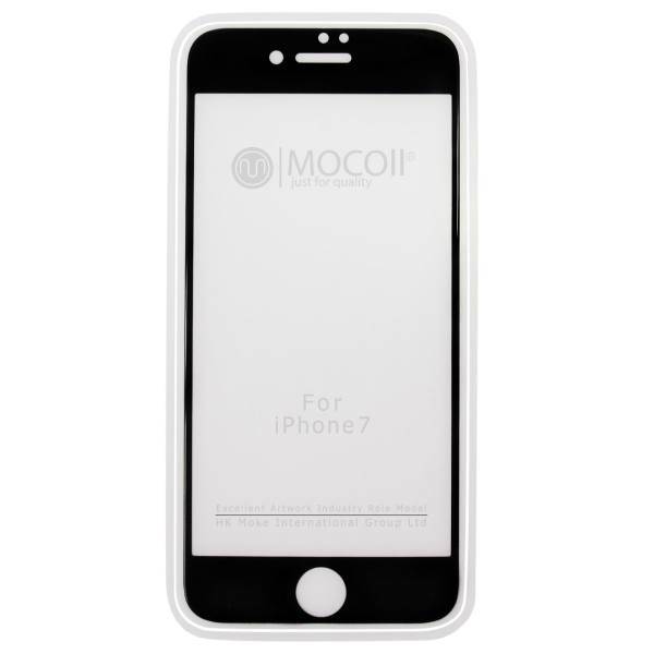 Mocoll Full Cover Tempered Glass Screen Protector For iPhone 7/8، محافظ صفحه نمایش موکول مدل Full Cover Tempered Glass مناسب برای گوشی موبایل آیفون 7/8
