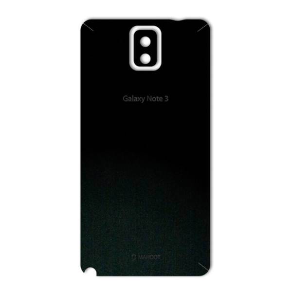 MAHOOT Black-suede Special Sticker for Samsung Note 3، برچسب تزئینی ماهوت مدل Black-suede Special مناسب برای گوشی Samsung Note 3