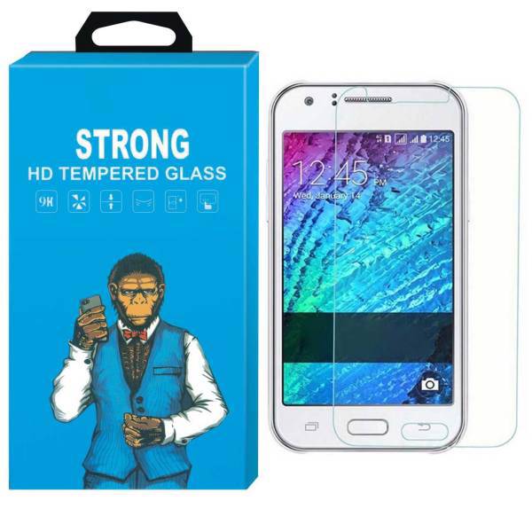 Strong Tempered Glass Screen Protector For Samsung Galaxy J1 Ace، محافظ صفحه نمایش شیشه ای تمپرد مدل Strong مناسب برای گوشی سامسونگ گلکسی J1 Ace
