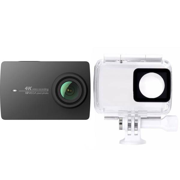 Yi 4K Action Camera With Waterproof Case، دوربین ایی مدل 4K همراه با قاب ضدآب