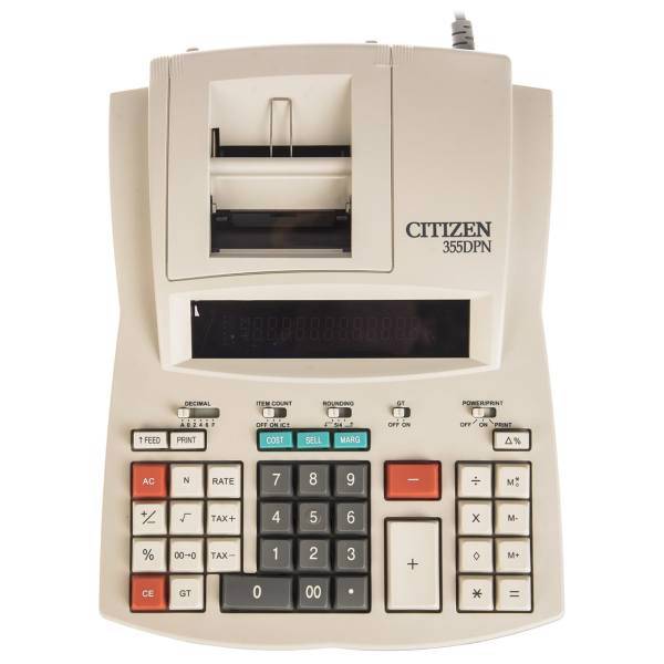 Citizen 355DPN Calculator، ماشین حساب سیتیزن مدل 355DPN