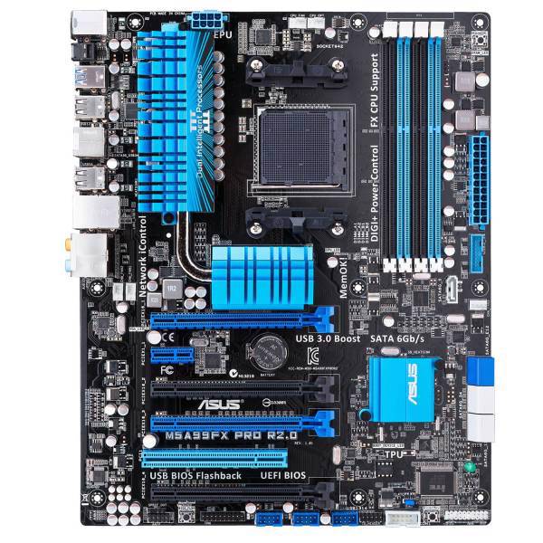 Asus M5A99FX PRO R2.0 Motherboard، مادربرد ایسوس مدل M5A99FX PRO R2.0