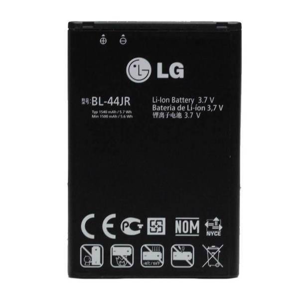 LG BL-44JR 1540 Mah Mobile Phone Battery، باتری موبایل ال جی مدل BL-44JR با ظرفیت 1540Mah مناسب برای گوشی موبایل الجی D160 L40