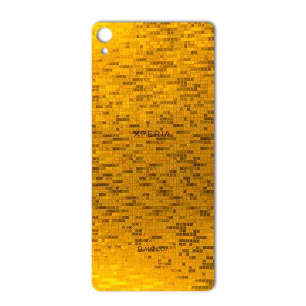 MAHOOT Gold-pixel Special Sticker for Sony Xperia XA، برچسب تزئینی ماهوت مدل Gold-pixel Special مناسب برای گوشی Sony Xperia XA