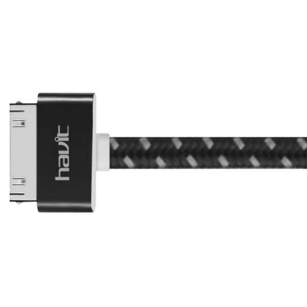 Havit HV-CB416 USB To 30 Pin Cable 1m، کابل تبدیل USB به 30 پین هویت مدل HV-CB416 به طول 1 متر