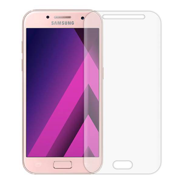 TPU Full Cover Glass Screen Protector For Samsung Galaxy A5 2017، محافظ صفحه نمایش تی پی یو مدل Full Coverمناسب برای گوشی موبایل سامسونگ Galaxy A5 2017