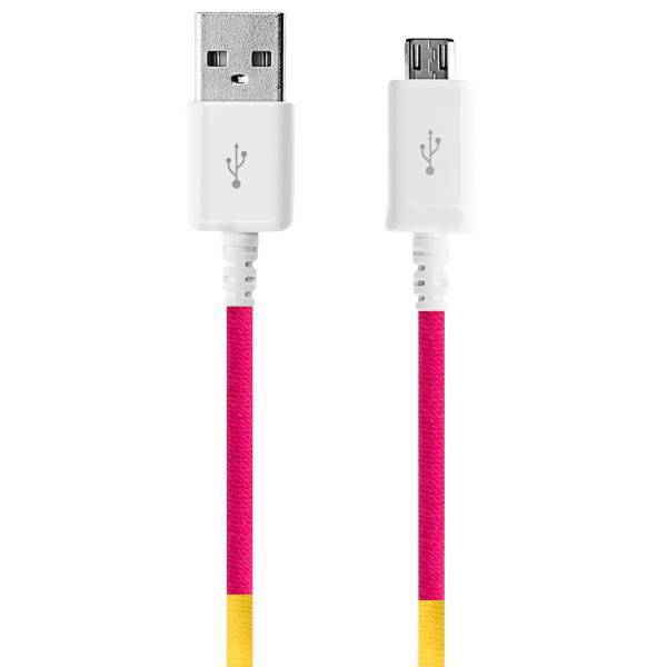 Vod Ex C-8 USB To microUSB Cable 1m، کابل تبدیل USB به MicroUSB ود اکس مدل C-8 به طول 1 متر