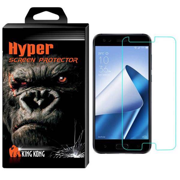 Hyper Protector King Kong Glass Screen Protector For Asus Zenfone 4 ZE554KL، محافظ صفحه نمایش شیشه ای کینگ کونگ مدل Hyper Protector مناسب برای گوشی Asus Zenfone 4 ZE554KL