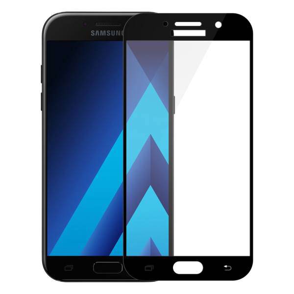 Tempered Full Glue Glass Screen Protector For Samsung Galaxy A7 2017، محافظ صفحه نمایش تمپرد مدل فول چسب مناسب برای گوشی موبایل سامسونگ Galaxy A7 2017