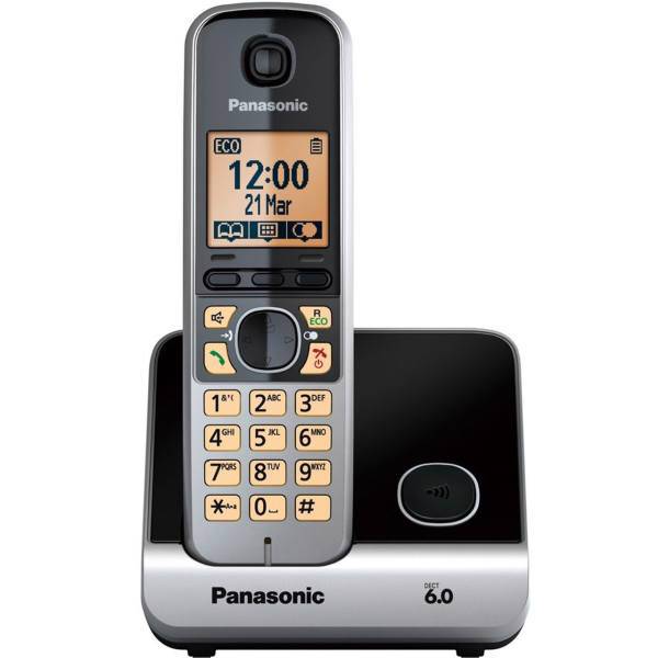 Panasonic KX-TG6711FX Wireless Phone، تلفن بی سیم پاناسونیک مدل KX-TG6711