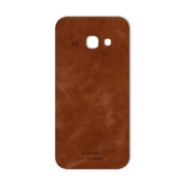 MAHOOT Buffalo Leather Special Sticker for Samsung A3 2017، برچسب تزئینی ماهوت مدل Buffalo Leather مناسب برای گوشی Samsung A3 2017