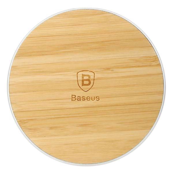 Baseus Fast Charge BS-RC01 Wireless Charger، شارژر وایرلس Baseus طرح دایره ای Fast Charge مدل BS-RC02