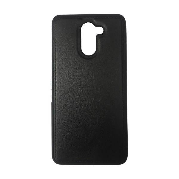 TPU Leather Design Cover For Huawei Y7 Prime، کاور ژله ای طرح چرم مناسب برای گوشی موبایل هوآوی Y7 Prime