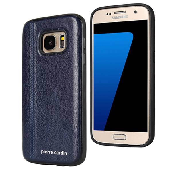 Pierre Cardin PCS-S02 Leather Cover For Samsung Galaxy S7، کاور چرمی پیرکاردین مدل PCS-S02 مناسب برای گوشی سامسونگ گلکسی S7