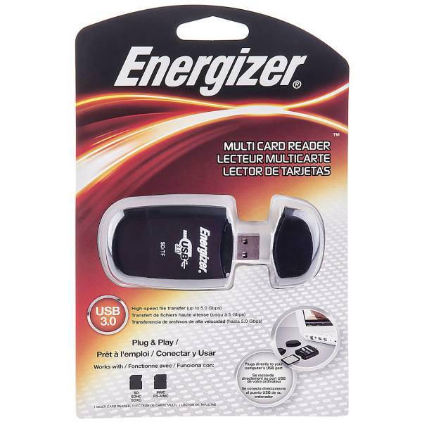 Energizer ENR-CRP3SD SD Card Reader، کارت خوان SD انرجایزر مدل ENR-CRP3SD