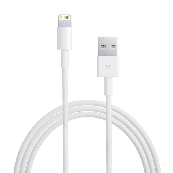 Apple MD818 USB to Lightning Cable 1m، کابل تبدیل USB به لایتنینگ اپل مدل MD818 طول 1 متر