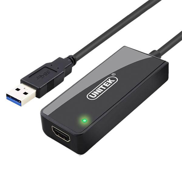 Unitek Y-3702 USB 3.0 To HDMI Adapter، مبدل USB 3.0 به HDMI یونیتک مدل Y-3702