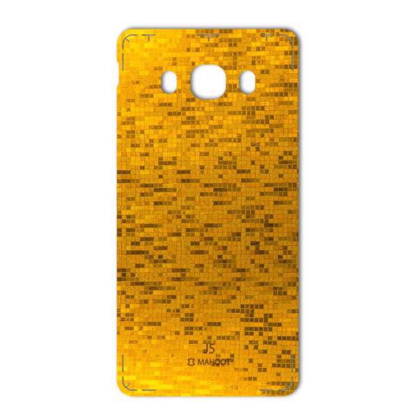 MAHOOT Gold-pixel Special Sticker for Samsung J5 2016، برچسب تزئینی ماهوت مدل Gold-pixel Special مناسب برای گوشی Samsung J5 2016