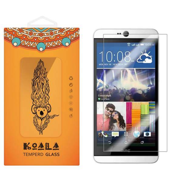 KOALA Tempered Glass Screen Protector For HTC Desire 826، محافظ صفحه نمایش شیشه ای کوالا مدل Tempered مناسب برای گوشی موبایل اچ تی سی Desire 826
