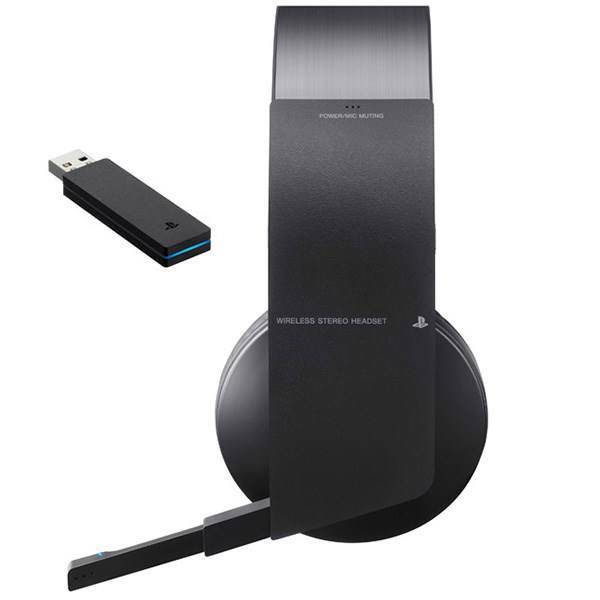 Sony Wireless Stereo Headset Model CECHYA-0080 For PlayStation 3، هدست بی سیم سونی مدل CECHYA-0080 مناسب برای پلی استیشن 3