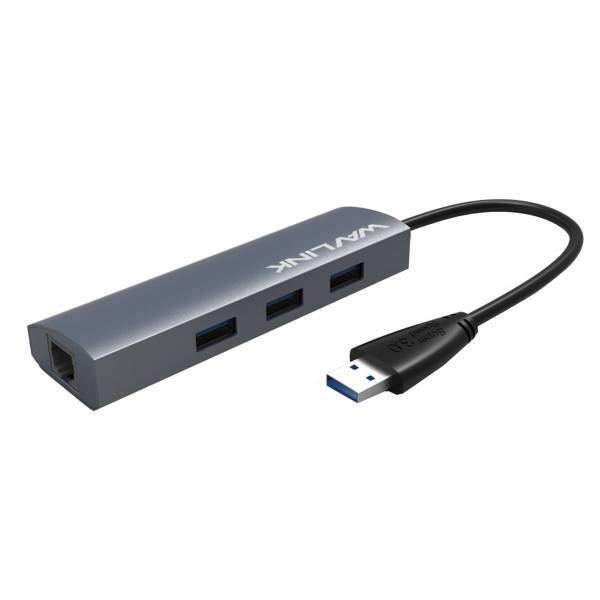 Wavlink WL-UH3031G USB 3.0 to Ethernet، مبدل USB 3.0 به Ethernet ویولینک مدل WL-UH3031G