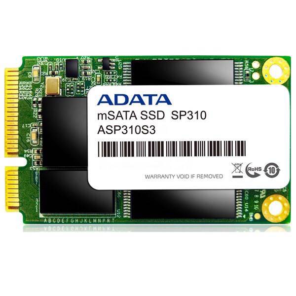 Adata Premier Pro SP310 SATA III 6Gb/s mSATA SSD Drive - 32GB، حافظه SSD اینترنال ای دیتا پریمیر پرو SP310 ظرفیت 32 گیگابایت