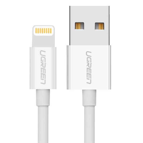 Ugreen US155 USB To Lightning Cable 1.5m، کابل تبدیل USB به لایتنینگ یوگرین مدل US155 طول 1.5 متر