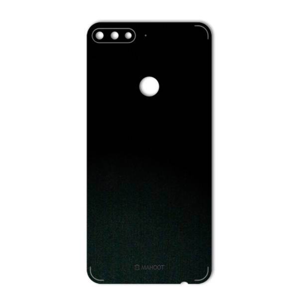 MAHOOT Black-suede Special Sticker for Huawei Y7 Prime 2018، برچسب تزئینی ماهوت مدل Black-suede Special مناسب برای گوشی Huawei Y7 Prime 2018