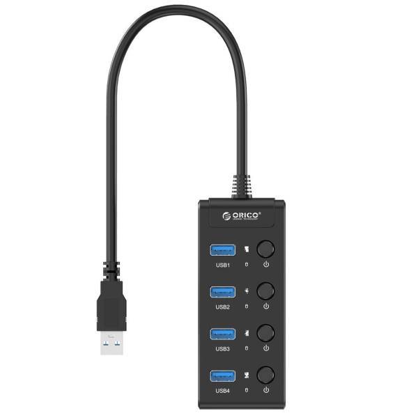 Orico W9PH4 4-Port USB-Hub، هاب 4 پورت اوریکو مدل W9PH4