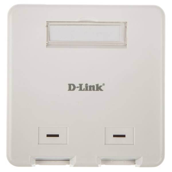 D-Link NFP-0WHI21 Dual Port Face Plate، فیس پلیت دو پورت دی-لینک مدل NFP-0WHI21