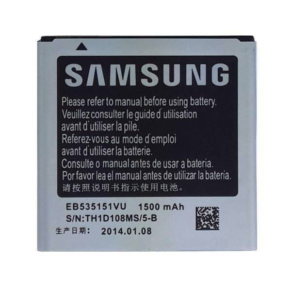 SamsungEB535151VU 1500mAh Mobile Phone Battery For Galaxy S Advance I9070، باتری موبایل سامسونگ مدل EB535151VU با ظرفیت 1500mAh مناسب برای گوشی موبایل Galaxy S Advance I9070