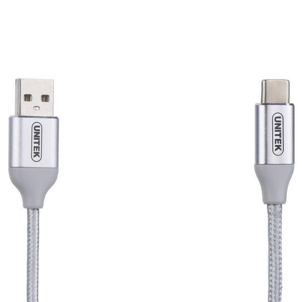 Unitek Y-C4025ASL USB To USB-C Cable 1m، کابل تبدیل USB به USB-C یونیتک مدل Y-C4025ASL طول 1 متر