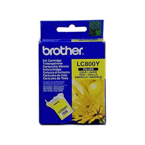 brother LC800Y Cartridge، کارتریج پرینتر برادر LC800Y (زرد)
