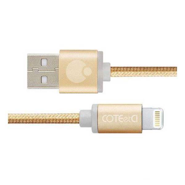 Coteetci M10 USB To Lightning Cable 20cm، کابل تبدیل USB به لایتنینگ کوتتسی مدل M10 به طول 20 سانتی متر