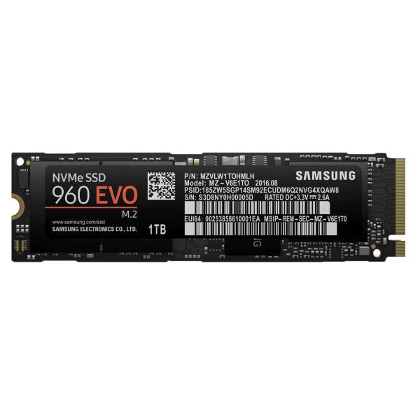 Samsung 960 Evo Internal SSD Drive- 1TB، اس اس دی اینترنال سامسونگ مدل 960 Evo ظرفیت 1 ترابایت