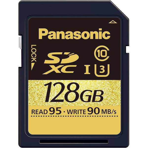 Panasonic RP-SDUD128AK Class 10 UHS-I U3 95MBps SDXC - 128GB، کارت حافظه SDXC پاناسونیک مدل RP-SDUD128AK کلاس 10 استاندارد UHS-I U3 سرعت 95MBps ظرفیت 128 گیگابایت