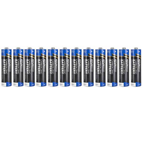 Silicon Power Carbon Zinc AA Battery Pack Of 12، باتری قلمی سیلیکون پاور مدل Carbon Zin بسته 12 عددی