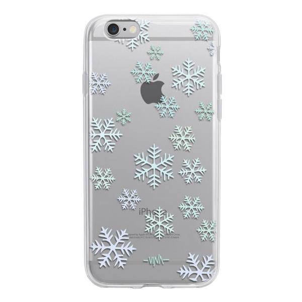 Snowflakes Case Cover For iPhone 6 plus / 6s plus، کاور ژله ای وینا مدل Snowflakes مناسب برای گوشی موبایل آیفون6plus و 6s plus