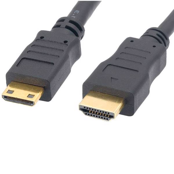 AP-LINK GO-2 MINI HDMI to HDMI Cable 1.5M، کابل تبدیل MINI HDMI به HDMI ای پی لینک مدل GO-2 به طول 1.5 متر