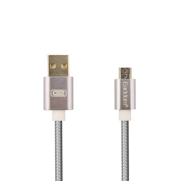 Earldom ET-011M USB To MicroUSB Cable 3m، کابل تبدیل USB به Micro USB ارلدام مدل ET-011M طول 3 متر