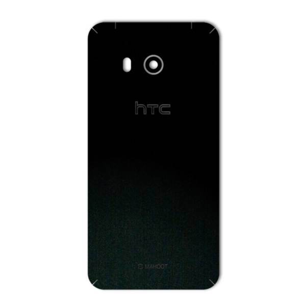 MAHOOT Black-suede Special Sticker for HTC U11، برچسب تزئینی ماهوت مدل Black-suede Special مناسب برای گوشی HTC U11