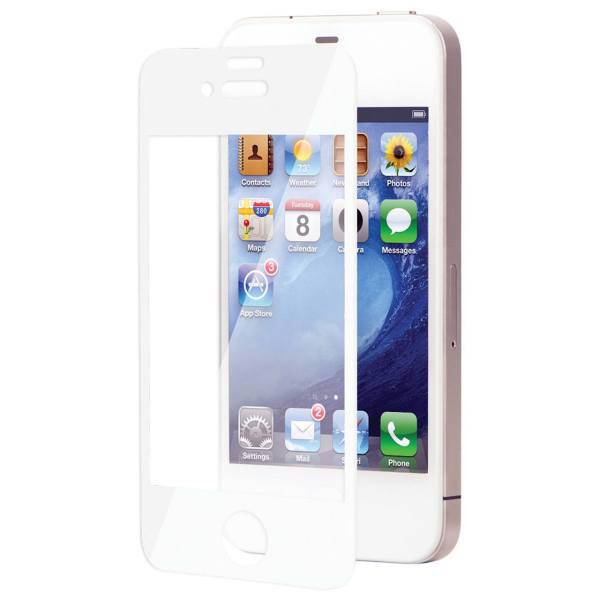 Moshi iVisor XT for iPhone 4 and 4S White، محافظ صفحه نمایش آیفون 4 و 4S موشی iVisor XT