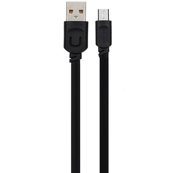 Usams U-Trans USB To microUSB Cable 0.25m، کابل تبدیل USB به microUSB یوسمز مدل U-Trans طول 0.25 متر